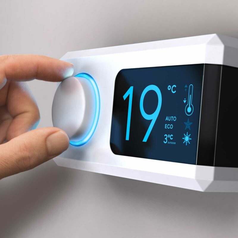 heat pump thermostat settings