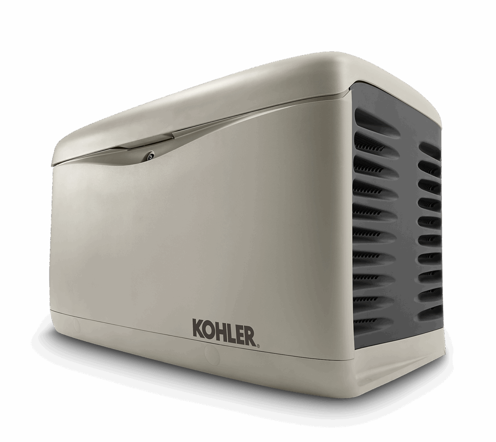 A Kohler whole-home generator.