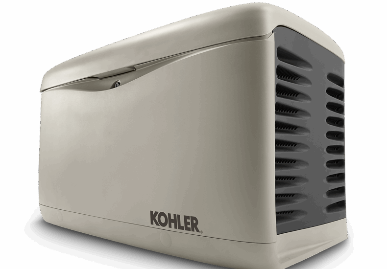 A Kohler whole-home generator.